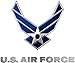 U.S. Air Force Decal is 5" with free shipping in the United States