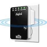 【Erweitern Sie die vollständige Abdeckung des 360° drahtlosen Signals】 Im ganzen Haus kabellos surfen,WLAN-Verstärker, der das Funksignal verstärkt und über eine größere Distanz weitertransportiert.Repeater sind auch für Outdoor-WiFi im Garten geeignet. kompatibel zu allen gängigen WLAN-Routern (Funkstandards 802.11n/g/b)