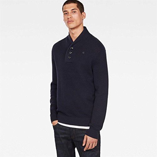 G-STAR RAW Rc Tain Shawl Structure Knit L/S Felpa
