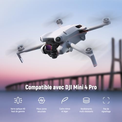 Filtres ND et CPL DJI Mini 4 Pro pack de 4 accessoires Neewer - 2