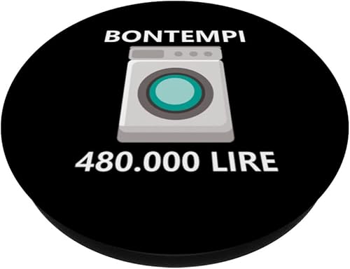 Miniatura 2 de Magnotta 480000 Lire Tribute Joke Lavadora PopSockets intercambiables PopGrip