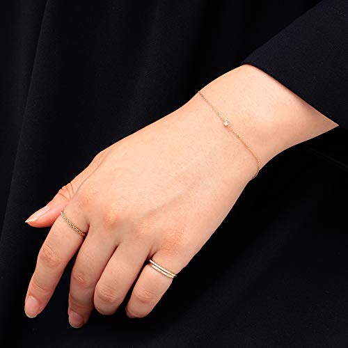 agete（アガット）『K10ピンキーリング（ピンクゴールド）』