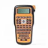 Vixic E1000 Label Maker - Laminated Label-Maker-Machine with AC Adapter, Labeler Makchine with QWERT