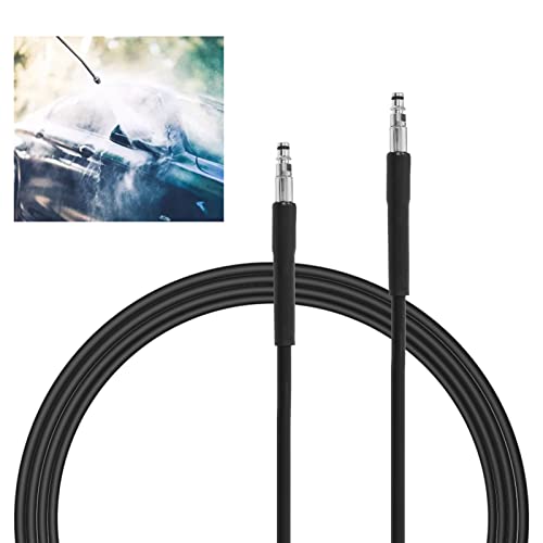 Home and Garden High Pressure Hose,High Pressure Washer Accessory Replacement 15 m High Pressure Hose Extension Hose for Pressure Washer (Connector in Silver Color)