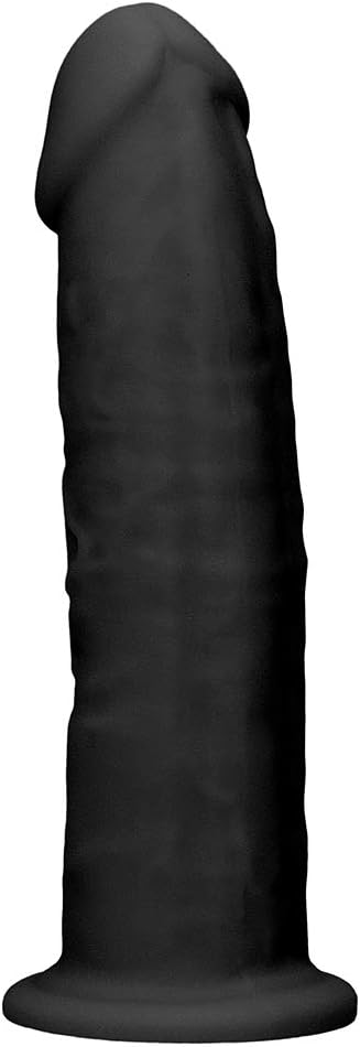 Shots Silicone Dildo Without Balls 15.3 cm, Black