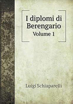 Paperback I diplomi di Berengario Volume 1 [Italian] Book
