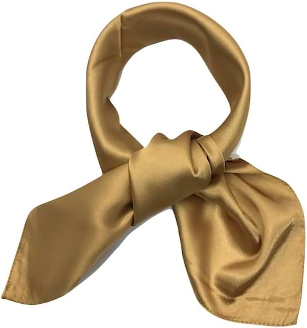 Plain Scarf, 23.6 inches (60 cm), Square, Women's, Men's, Red, Green, Black, Stole, Bandana, Dance, Uniform, Costume
