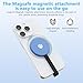 Aiffro P08 Magnetic PSSD，for iPhone MagSafe Portable SSD, Upto 550MB/s-Type-C