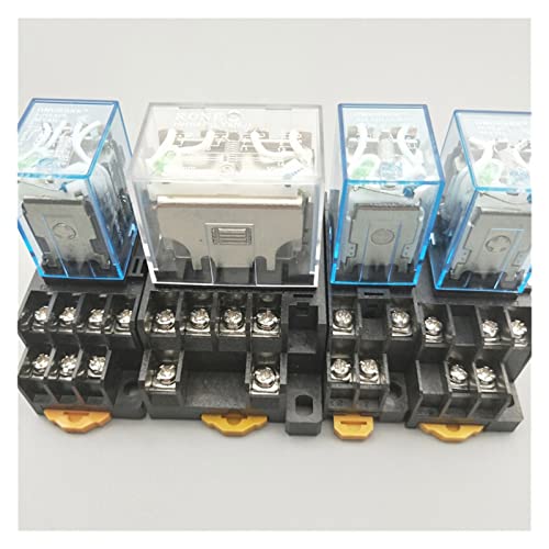 Relé industrial 4PDT para automatizar la maquinaria de talleres y cuadros eléctricos