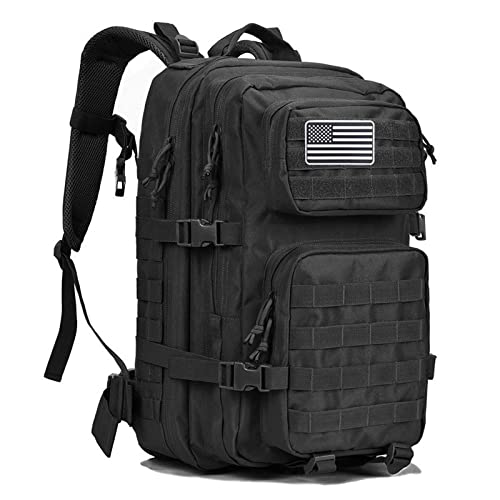 G4Free 45L Military Tactical Backpack 3 Day Assault Survival Molle Pack Bug Out Bag Travel Fishing Backpack Rucksack