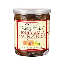 Blessfull Healing Organice Honey Amla Murabba 2 lb 907 Gram Airtight Container
