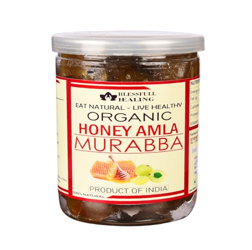 Blessfull Healing Organice Honey Amla Murabba 1 lb miniatura 1