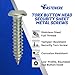 Fastenere Torx Security Sheet Metal Screws - #10 x 3/4