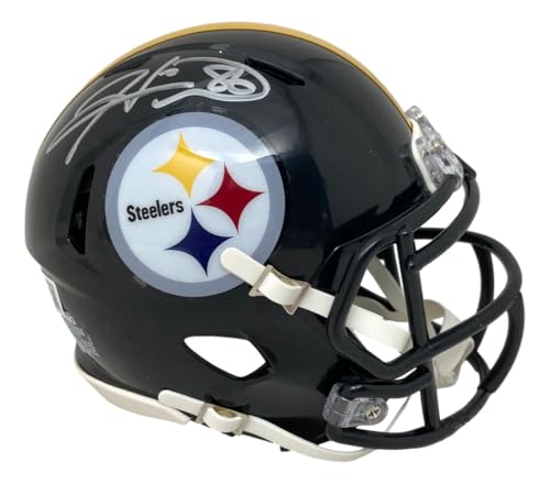 Hines Ward Signed Mini Speed Replica Helmet