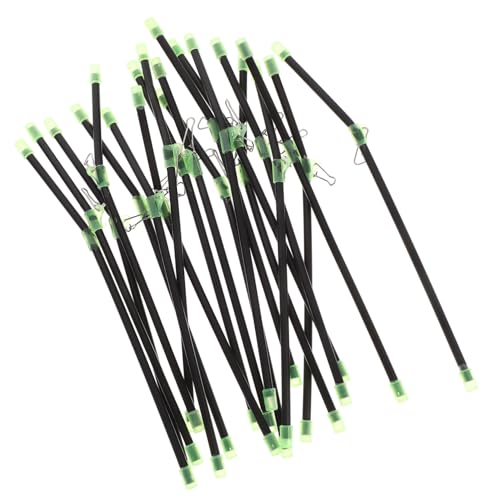 KESYOO 20pcs Fishing Lure Waterproof Spooler Fishing Scale Connector Fishing Accessories Fishing Swivel Fishing Line Splitter Fishing Line Organize Tool Fishing Supplies Metal Black