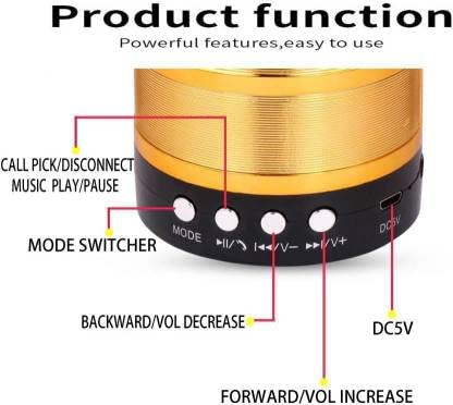Diagram showing the WS-887 speaker surrounded by compatible devices like smartphones, tablets, laptops, and smartwatches.