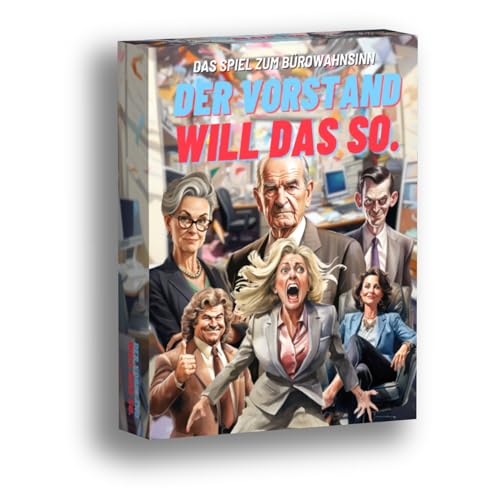 Der Vorstand Will Das So Das Kartenspiel für alle Kolleginnen und Kollegen zum Abschied und Wichtelgeschenk
