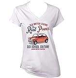 mini john cooper works rally  Teesandengines Corgi MIN Cooper T-shirt blanc britannique pour femme - Blanc - Medium