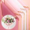 Fainne 100 Sheet Flower Wrapping Paper Bouquets Floral Wrapping Paper Bulk Waterproof Korean Florist Bouquet Supplies Gift for Mothers Day Graduation Wedding, 22.8x22.8 Inch, 5 ColorsElegant Colors