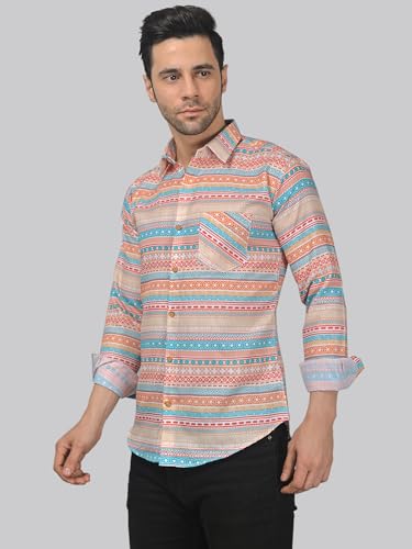 Image of TB Trybuy.in Minimalist Exclusive Cotton Casual Printed Shirt for Men