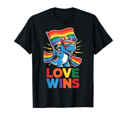 LGBTQIA+ Pride Month Dinosaure LGBT T-Shirt