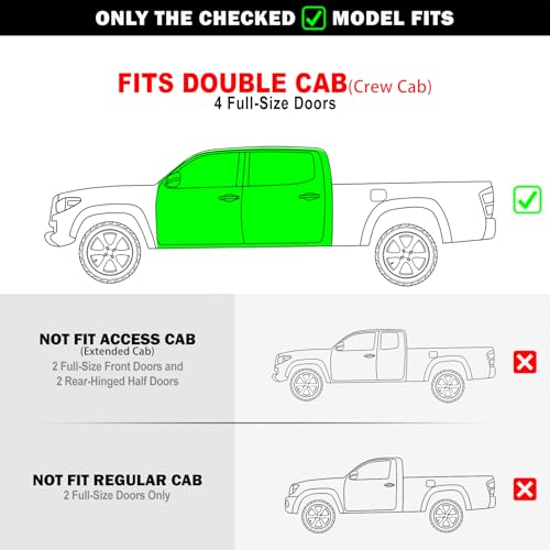Estribos Nerf Bars Acero Inoxidable 6.5in para Toyota Tacoma miniatura 6