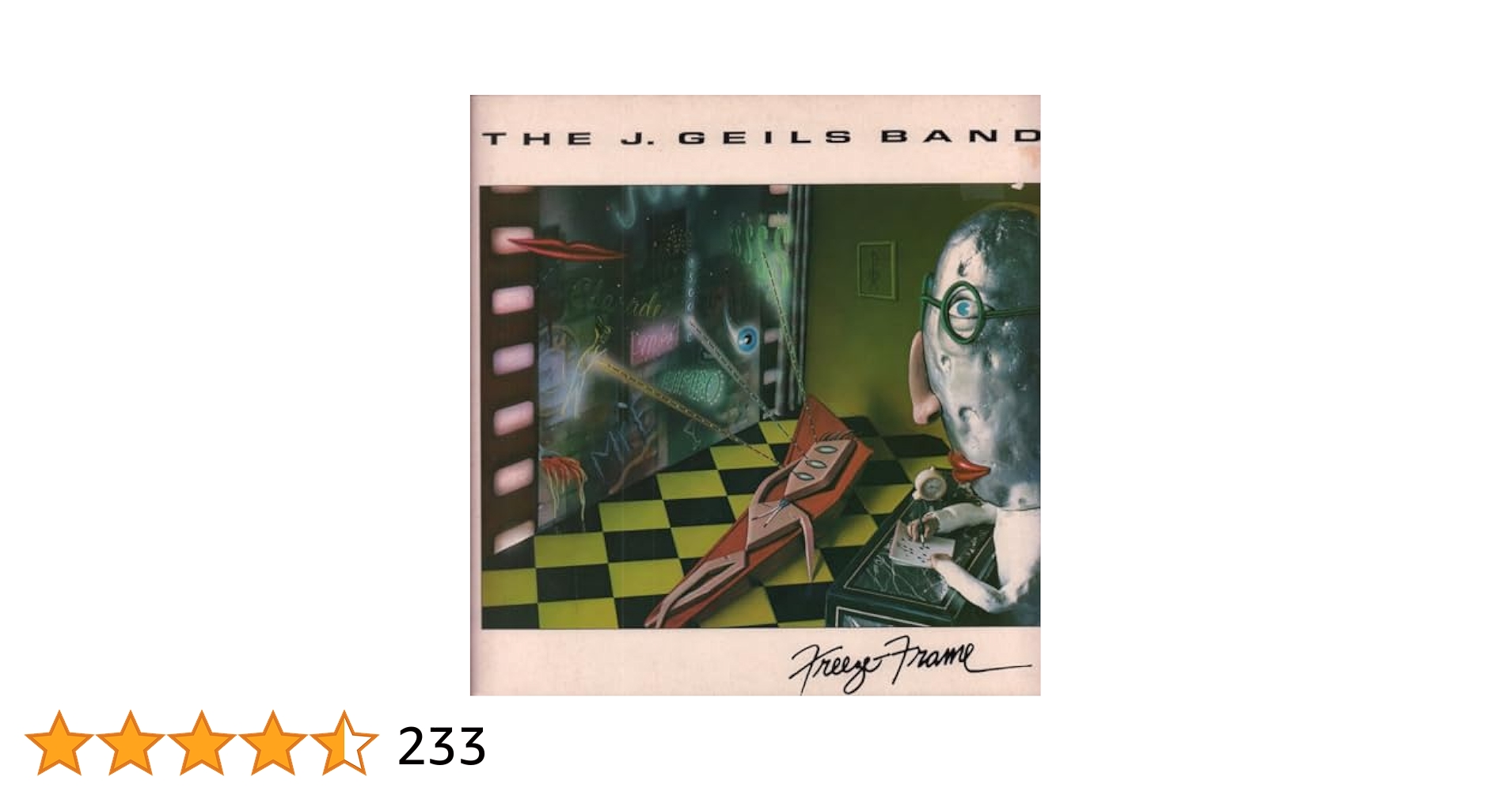 Amazon.com: J. Geils Band, The - Freeze-Frame - EMI America