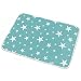 Changing Pad Large size Waterproof Cotton Changing Mat with Wet Bag for Kids by LISICK (75×60CM)