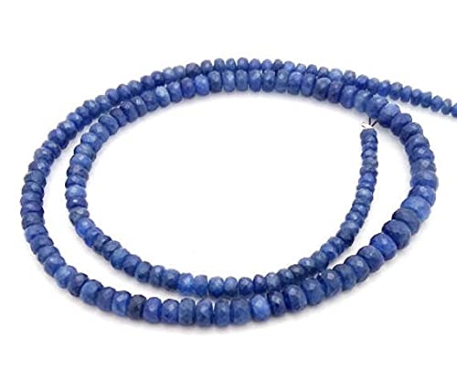 Saphir bleu de qualité précieuse LKBEADS perles de 3 à 5 mm