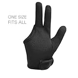 Eson Heat Resistant Gloves 3 Finger for Hair Styling, Professional Heat Resistant Protection Gloves for Hair Styling Curling Wand Flat Iron Unisex Anti-hot Insulation Three Finger Glove - Image 3