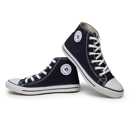 Image of YUKI Unisex Canvas Comfortable & Lightweight Sneaker for Men's and Women's | High Top Canvas Sneakers