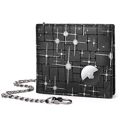 Black with Silver Stars