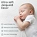 Bassinet Mattress 30x18 Peanut, Baby Waterproof Replacement Pad Compatible with Halo Bassinet, Firm Support Foam Insert with Bamboo Viscose Cover