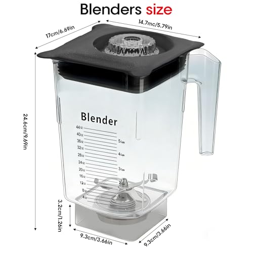 Recipiente para licuadora Blendtec 90 onzas compatible miniatura 3