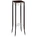 Jonathan Charles Soho Torchere with White Brass Detail 495168