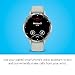 Garmin Venu 3S Silver Stainless Steel Bezel 1.2-Inch AMOLED Touchscreen Display Smart Watch with 41mm Sage Gray Case and Silicone Band