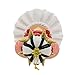 Kurt Adler 6.25-Inch Hollywood Hats Queen of Hearts