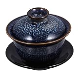 Bowl à thé pratique - le design de style classique chinois rend cette tasse de thé tureen plus attrayante et décorative, support de thé