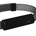 Skinomi Black Carbon Fiber Full Body Skin Compatible with Misfit Ray Fitness Tracker (Full Coverage) TechSkin Anti-Bubble Film