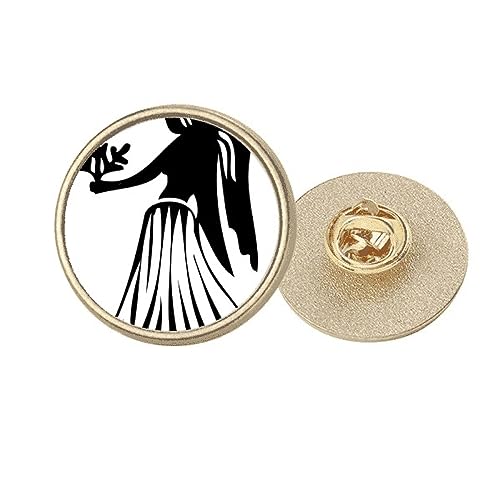 Broche constellation Vierge dorée pour sublimer vos tenues de soirée