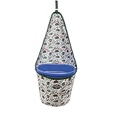 Professional's Choice Hanging Bucket Holder | Fits 5 Gallon Bucket | Hang Water Bucket on Trailer for Horses | 600D Polyester | Armadillos