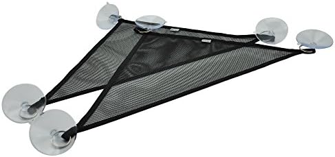 Niteangel 2 Packs Breathable Mesh Reptile Hammock (Triangle 13'' x 13'' x 19'', Black) image 4