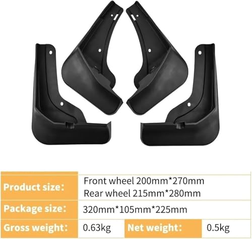 Garde-boue avant VW Tiguan anti-rayures pour éviter les impacts - 4
