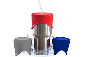 Silicone Sippy Cup Lids: Reusable Cup Covers for Drinks