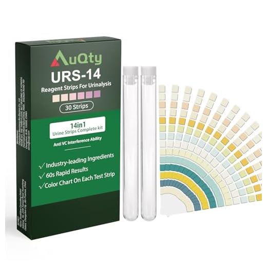 Test Orina 14 en 1 - Kit de Análisis de Orina de Tiras Para Medir Leucocitos, Glucosa, Cetonas, Bilirrubina, Ph, Proteína, Nitrito, Gravedad Específica, Urobilinógeno, Microalbúmina, 30 Piezas