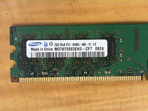 【中古】 SAMSUNG PC2-6400U (DDR2-800) 2GB 240pin DIMM デスクトップパソコン用メモリ 型番 M378T5663QZ3-CF7 Amazon | SAMSUNG PC2-6400U (DDR2-800) 2GB 240pin DIMM デスクトップ