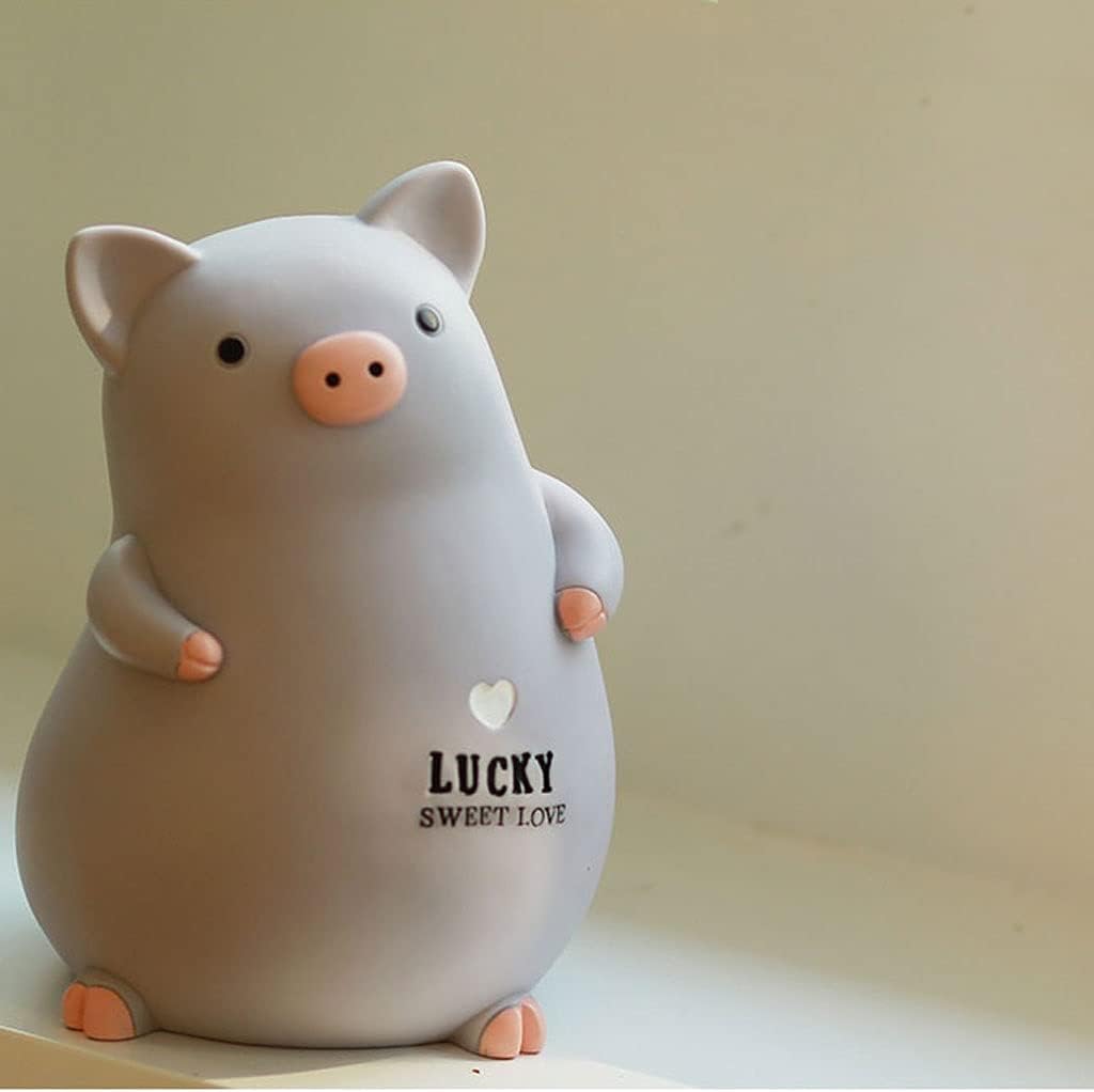 貯金箱 かわいい豚貯金箱の創造不可能なコイン銀行創造的なお金銀行男の子のファッション誕生日クリスマスプレゼント大容量 子供の大人の贈 電子貯金箱  女の子 男の子 パスワード付き貯金箱 かわいいATM貯金箱 コイン缶 自動巻式 紙幣節約ボックス 子供への最高のおもちゃ ...