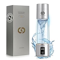 Hydrogen Water Bottle Generator- Up to 6360 PPB - Certified H2