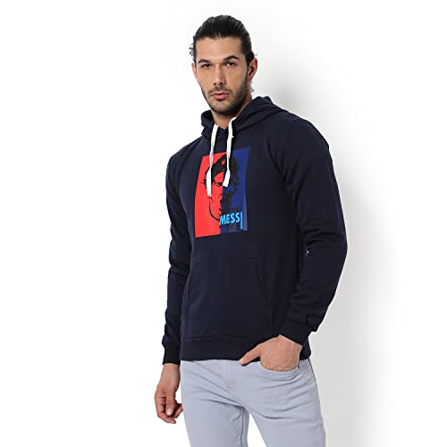 Image of CAHOOT Men's Printed Sweatshirt Regular Fit for Casual Wear | Full Sleeve | Cotton | Stylish Sweatshirt Crafted with Comfort Fit and High Performance for Everyday We