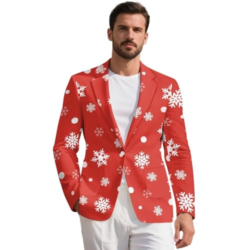 Mens Sport Coats and Blazers Blazer for Men One Button Men's Slim Fit Suit Blazer Jacket Halloween Costume Outfits